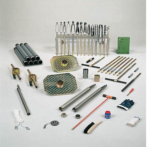 01.12.SA Hand-Operated Bailer Boring Auger Set for Heterogeneous Soils