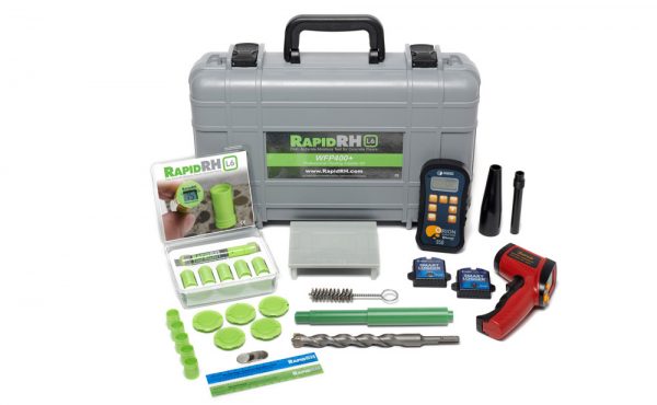 Concrete Moisture Test Starter Kit+ with Rapid RH® L6