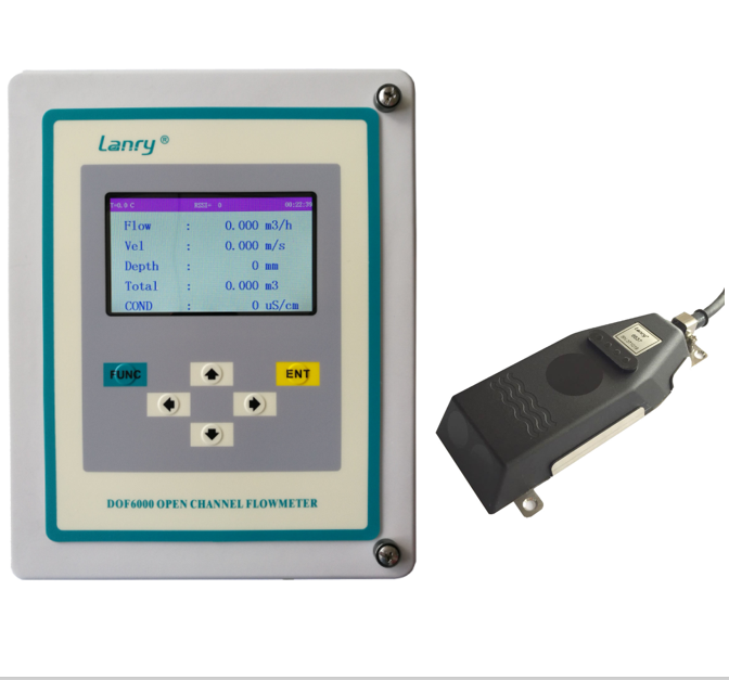 DOF6000-W Wall-Mounted Partially Filled Pipe & Open Channel Flowmeter