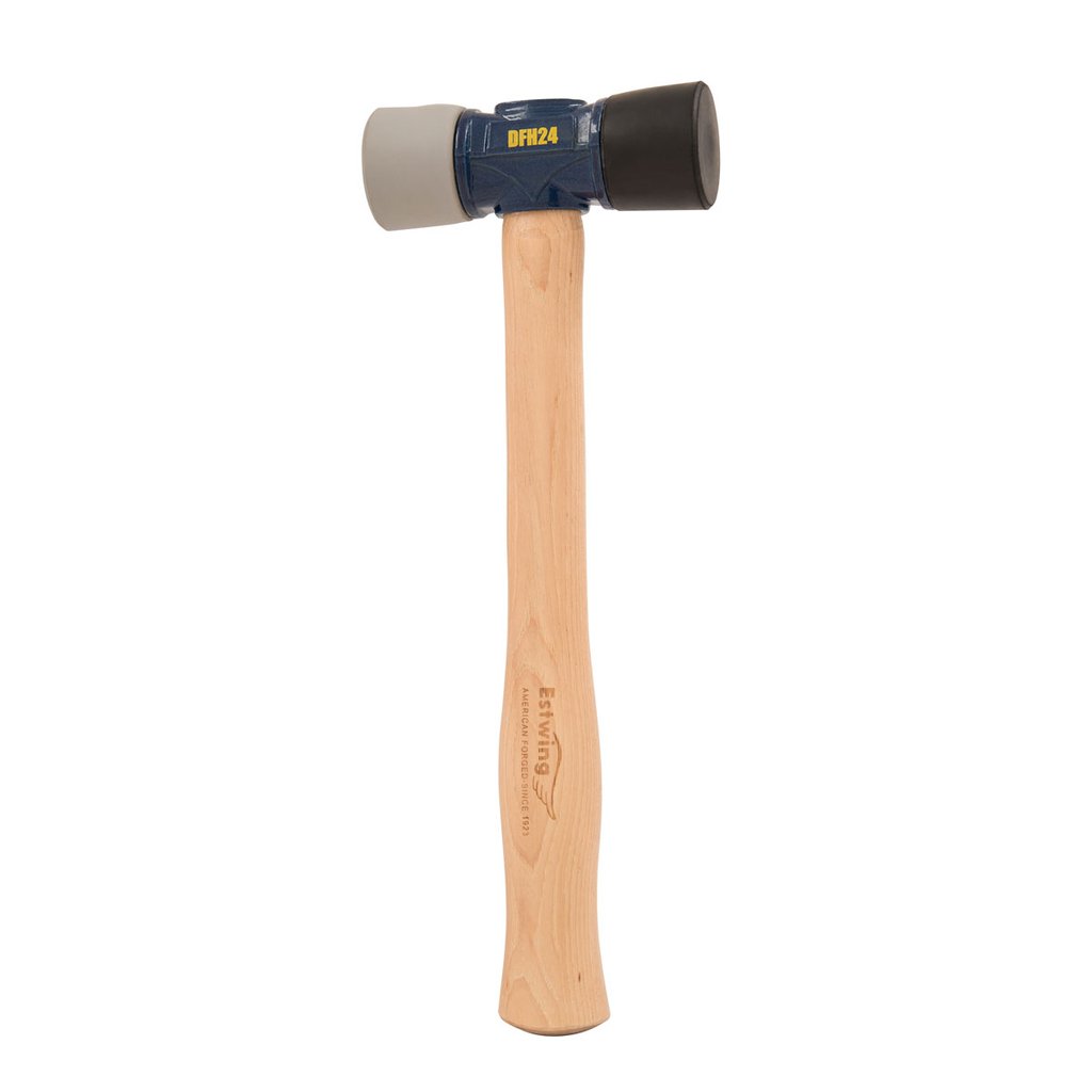 Estwing Black and Grey Rubber Mallet Hammers thumbnail 1