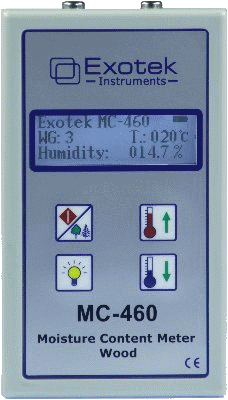 Exotek MC-460 Wood Moisture Meter thumbnail 2