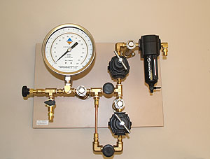 Manifold For 1500 F1 Extractor, 15 Bar Max. (Compressor)
