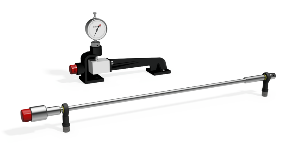 Mechanical crackmeter
