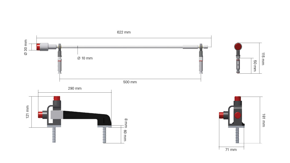 Mechanical crackmeter — image 2