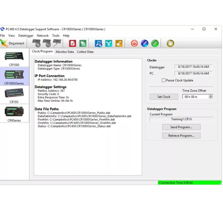 PC400 Data Logger Support Software