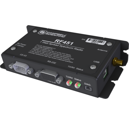 RF451 900 MHz 1 W Spread-Spectrum Radio