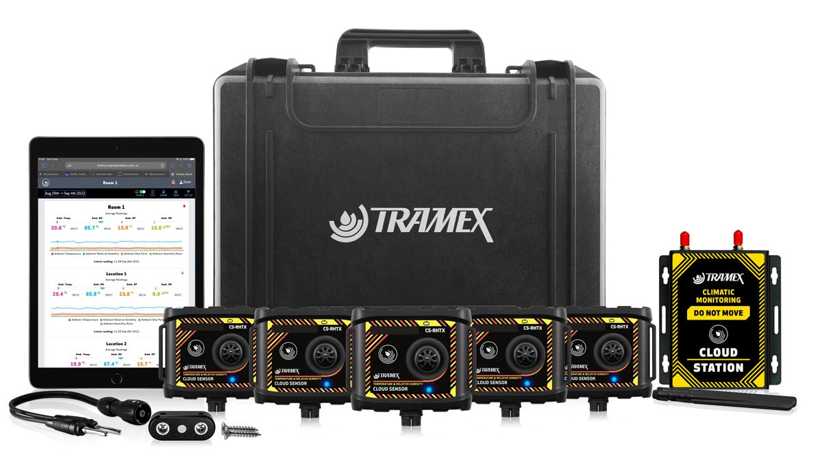 Tramex Remote Environmental Monitoring System WME/MC - TREMS-WME/MC